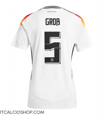 Germania Pascal Gross #5 Prima Maglia Europei 2024 Manica Corta